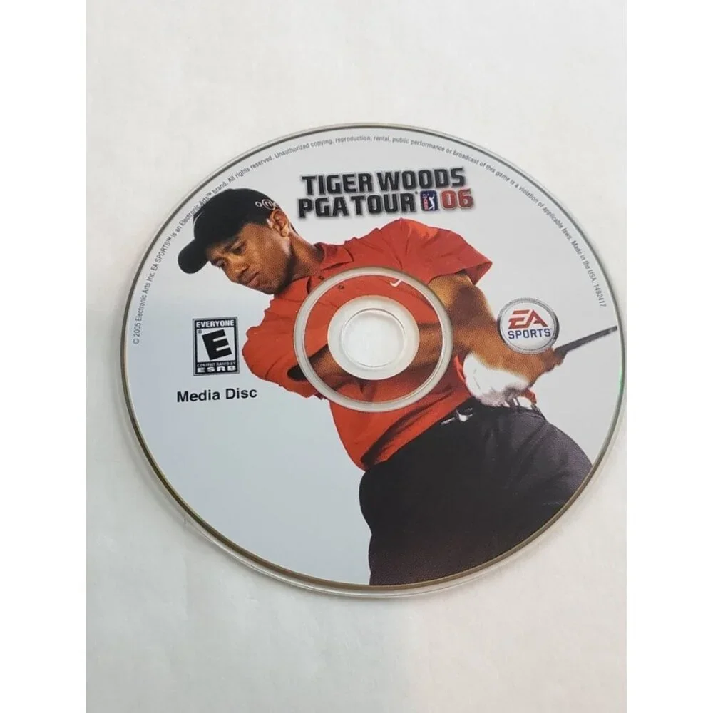 Tiger Woods PGA Tour 06 PC CD-ROM 3-Disc Set